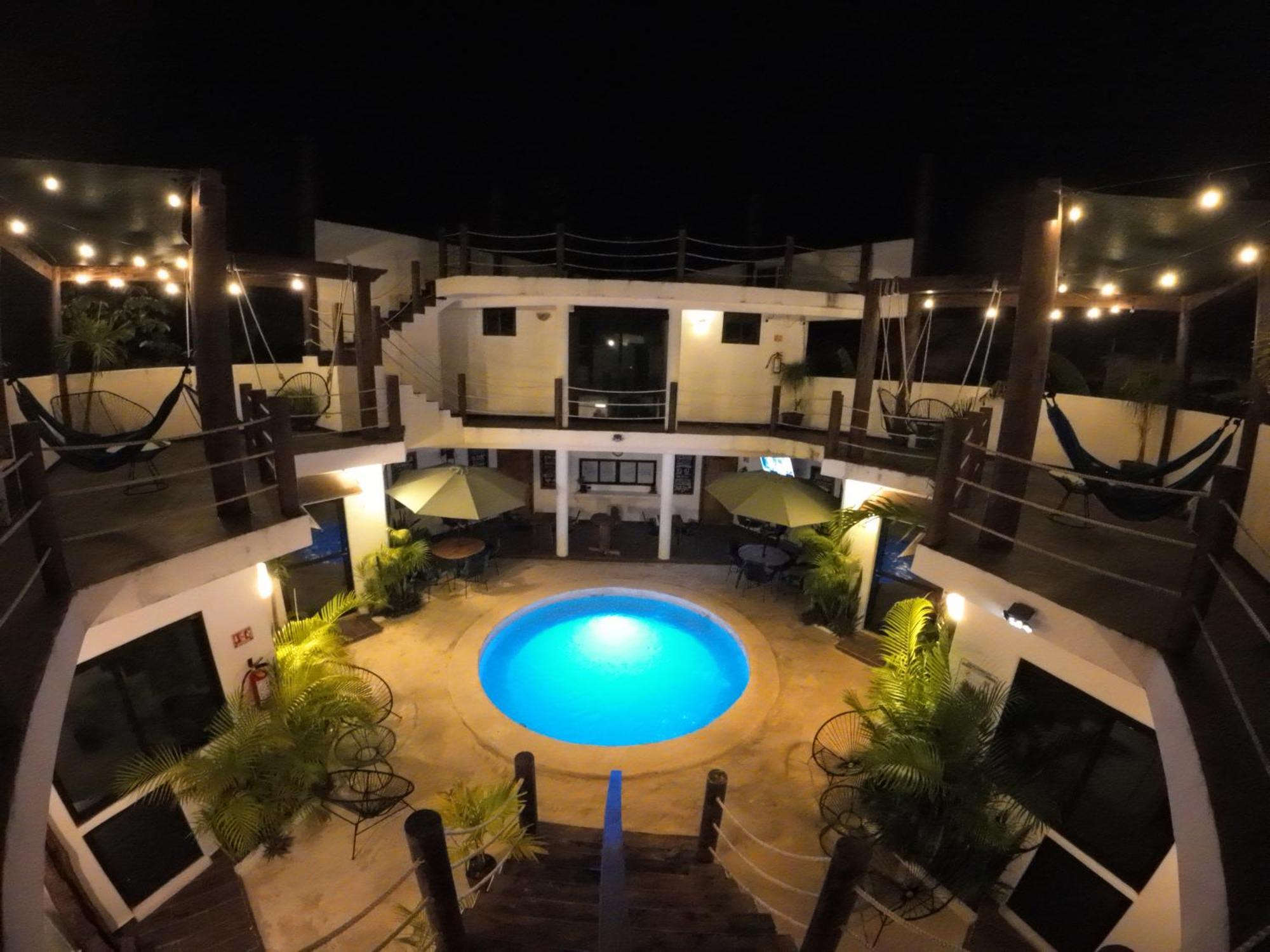 Ade Hotel Bacalar Bagian luar foto