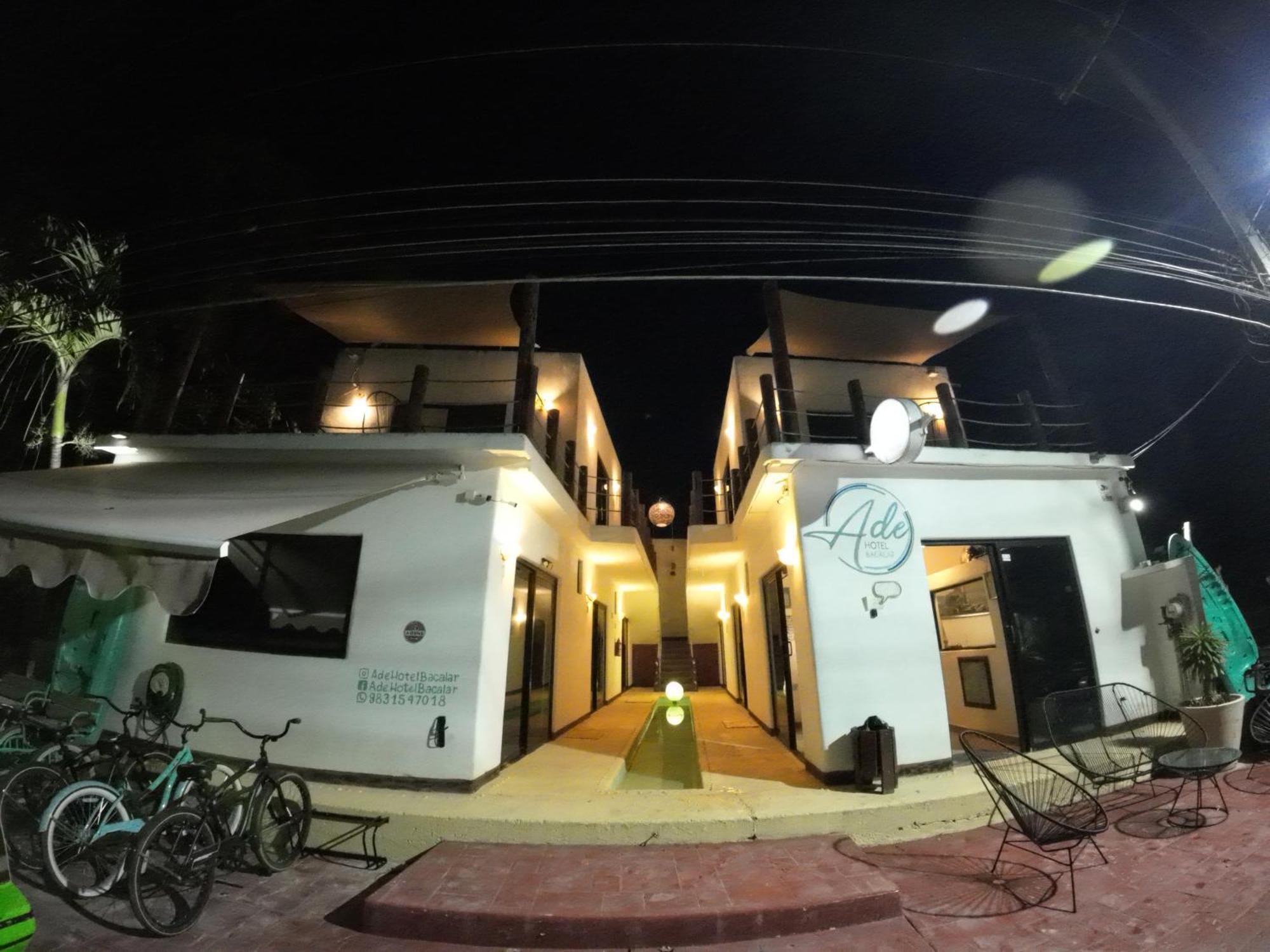 Ade Hotel Bacalar Bagian luar foto