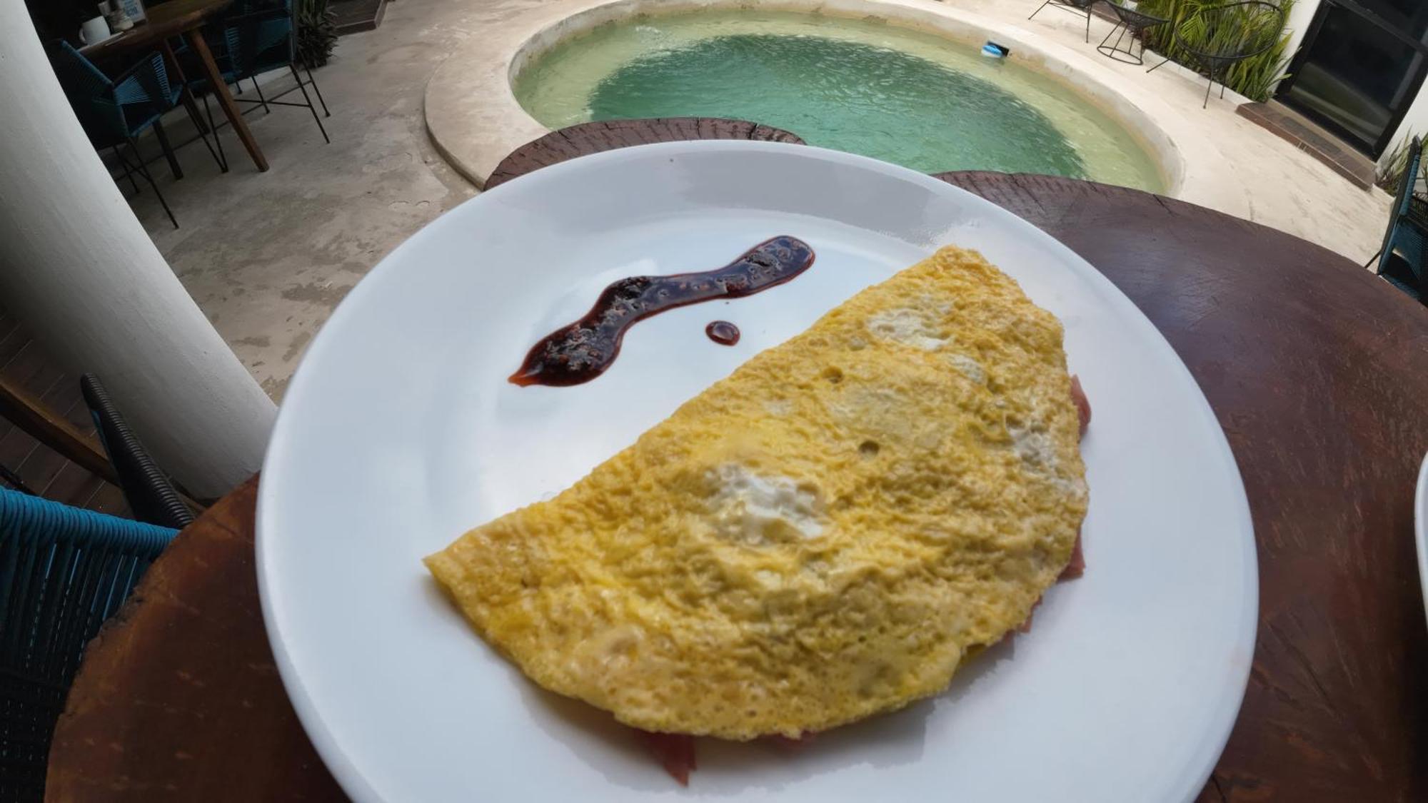 Ade Hotel Bacalar Bagian luar foto