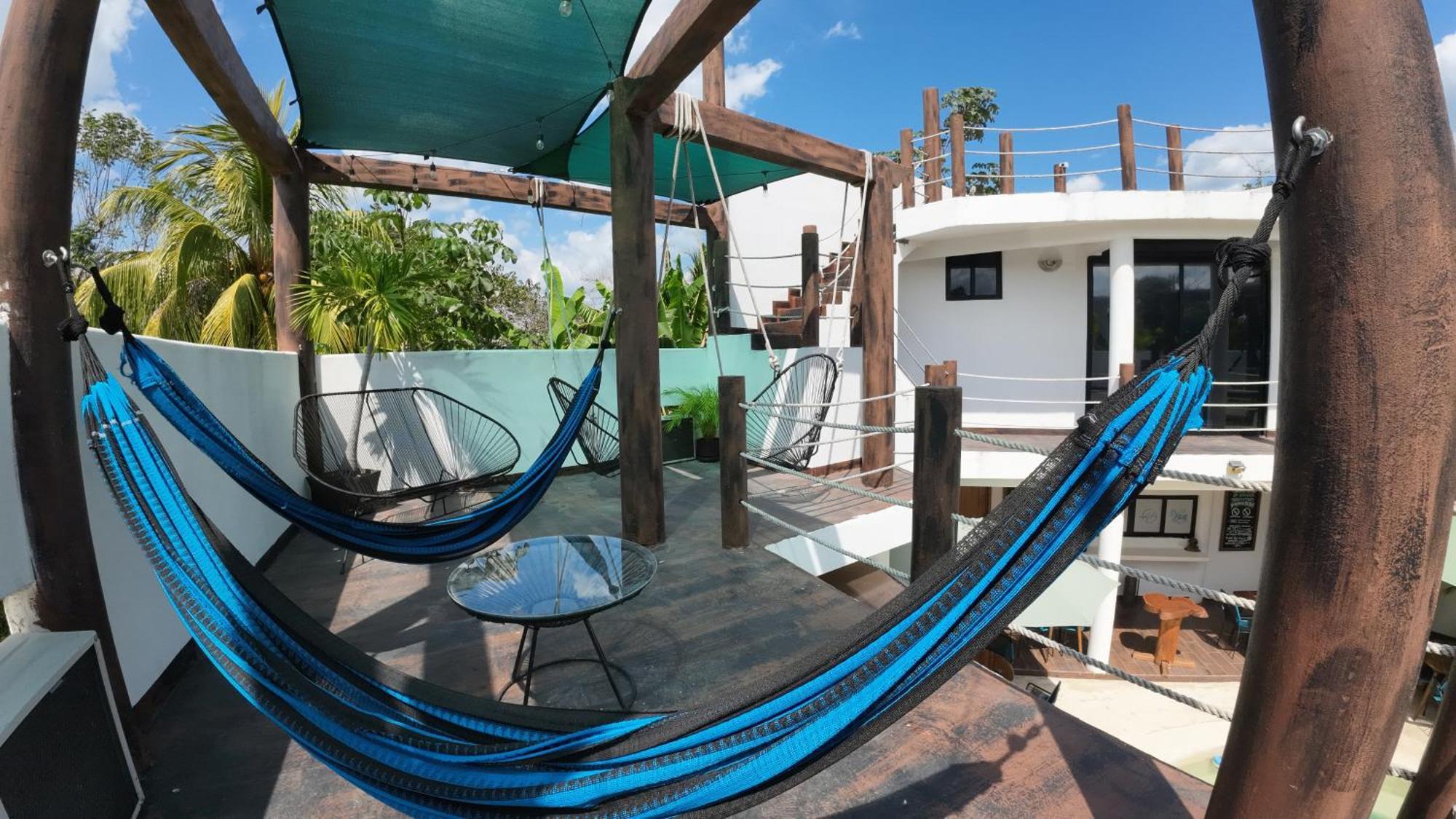 Ade Hotel Bacalar Bagian luar foto
