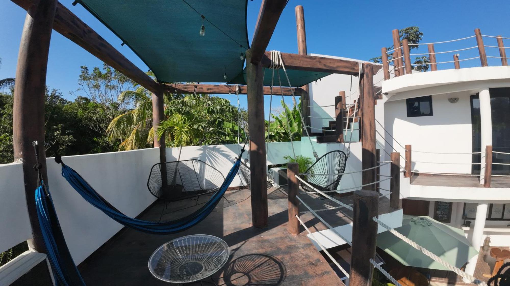 Ade Hotel Bacalar Bagian luar foto