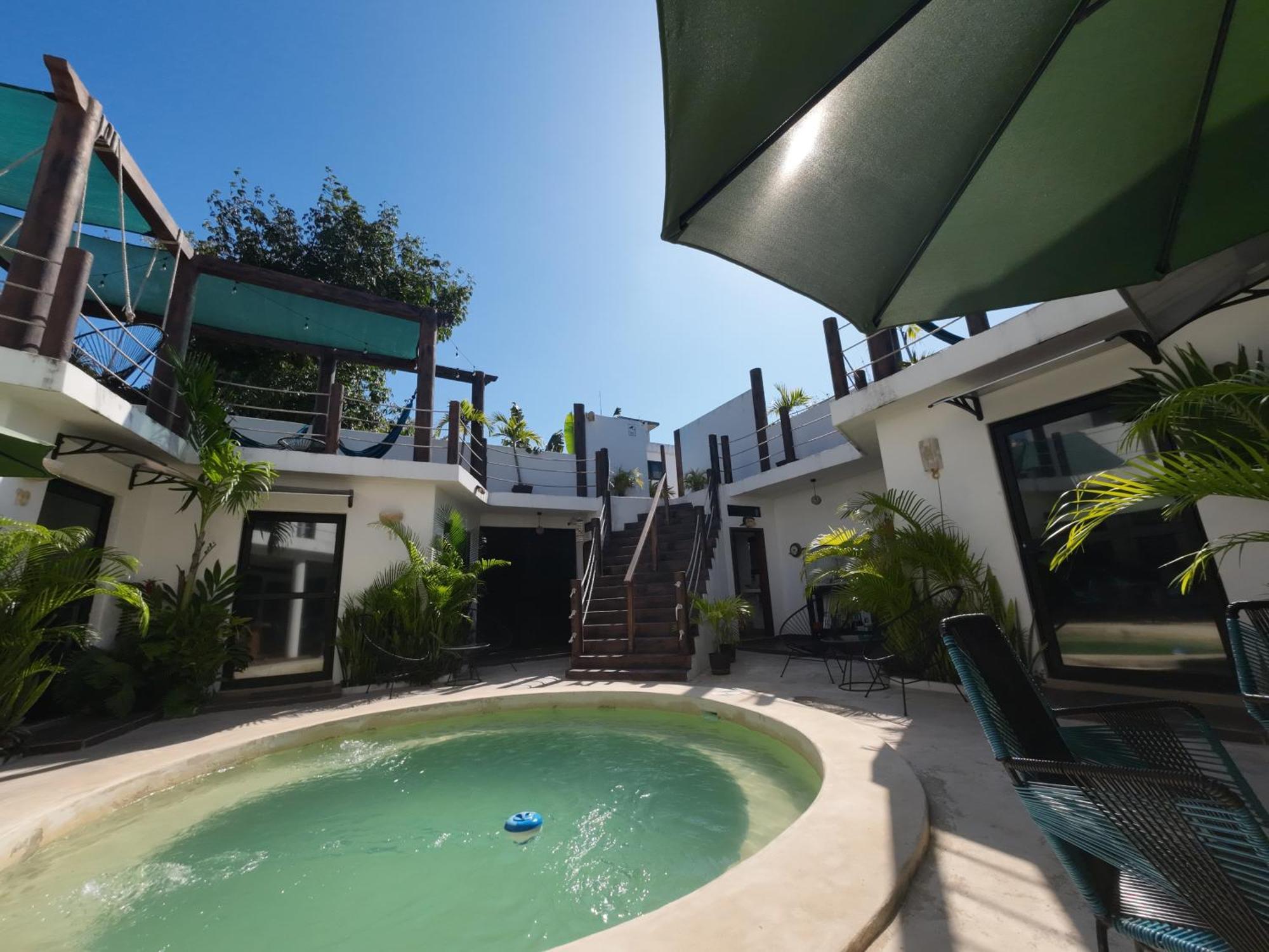 Ade Hotel Bacalar Bagian luar foto
