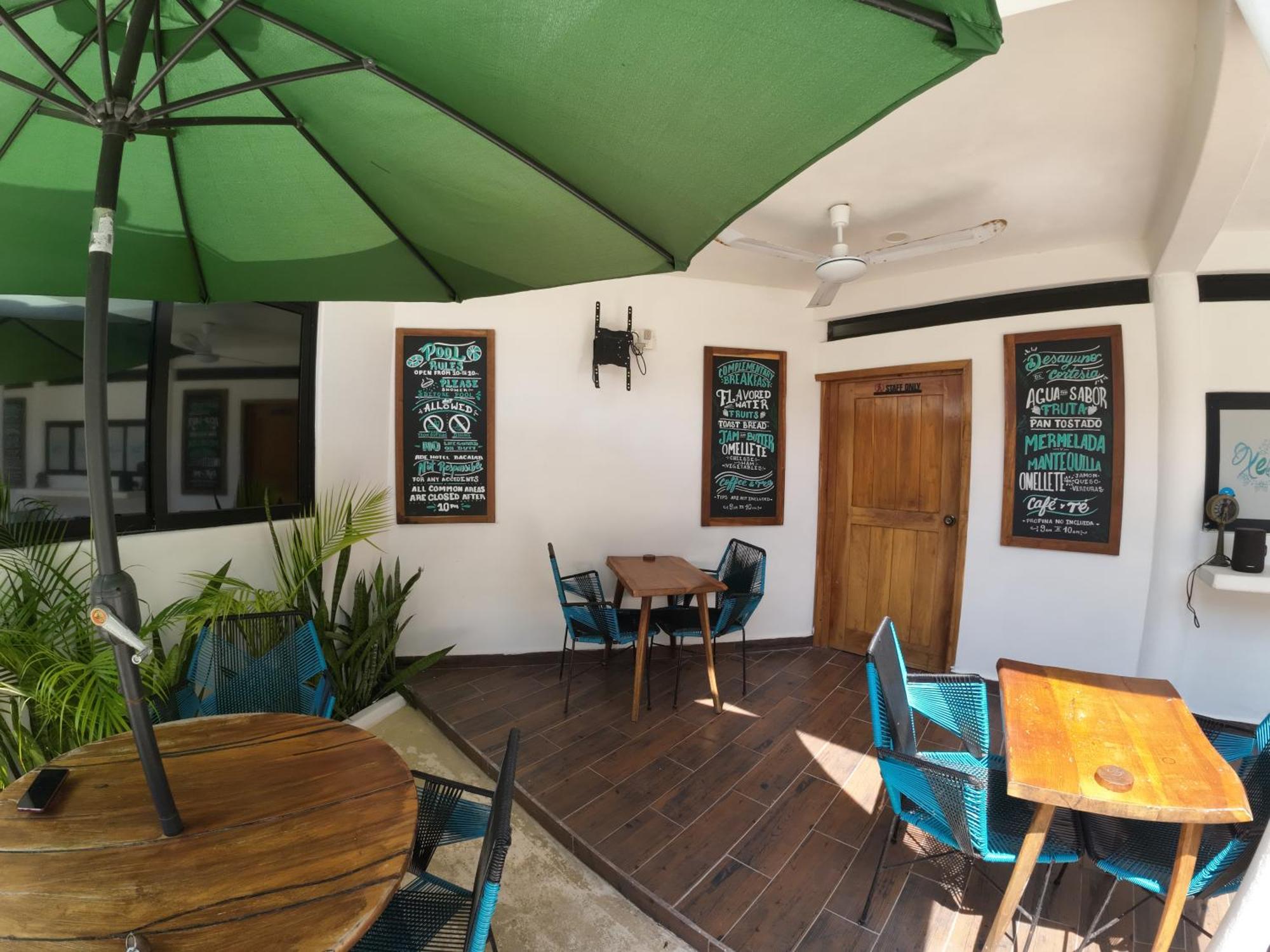 Ade Hotel Bacalar Bagian luar foto