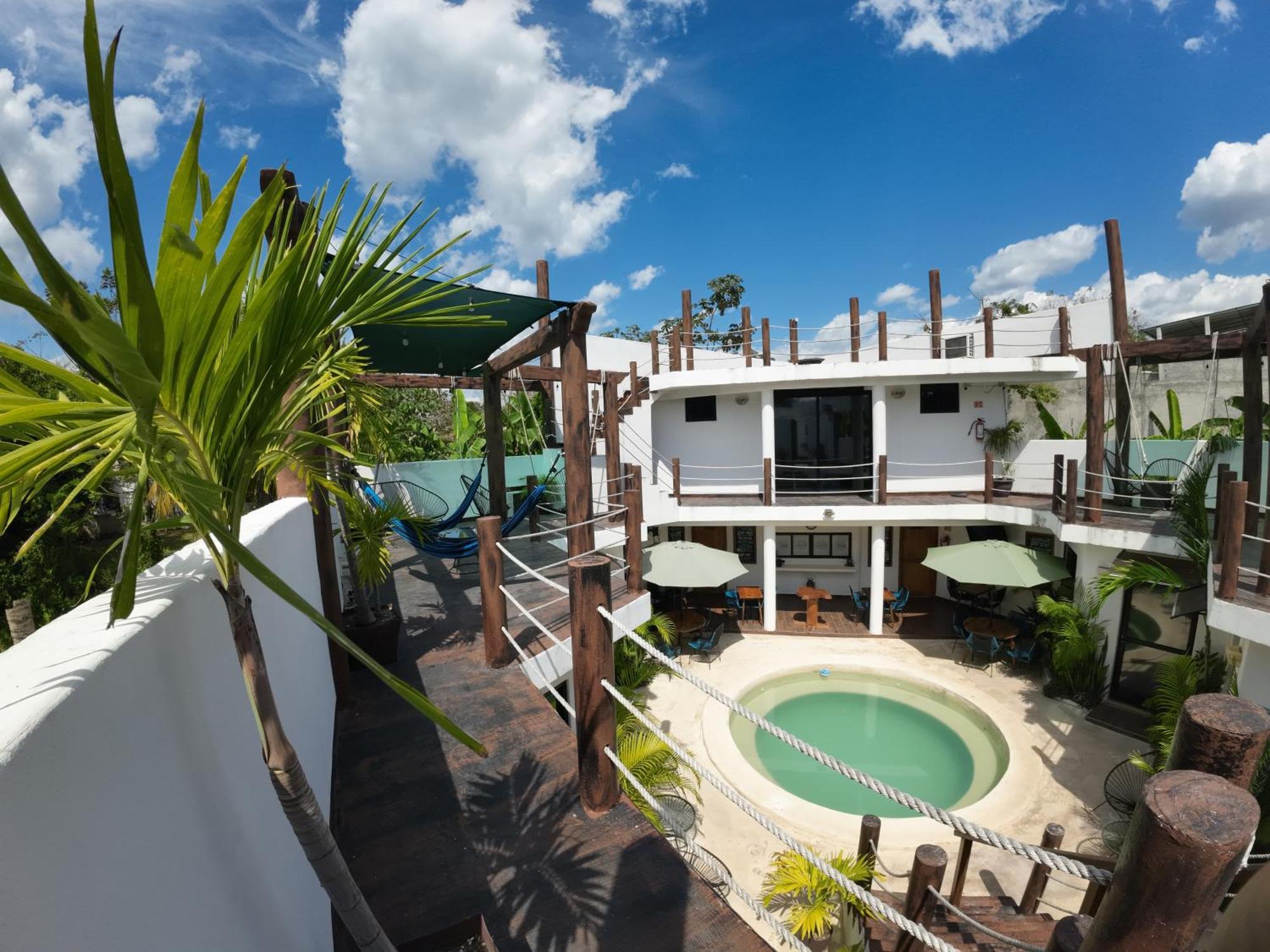 Ade Hotel Bacalar Bagian luar foto
