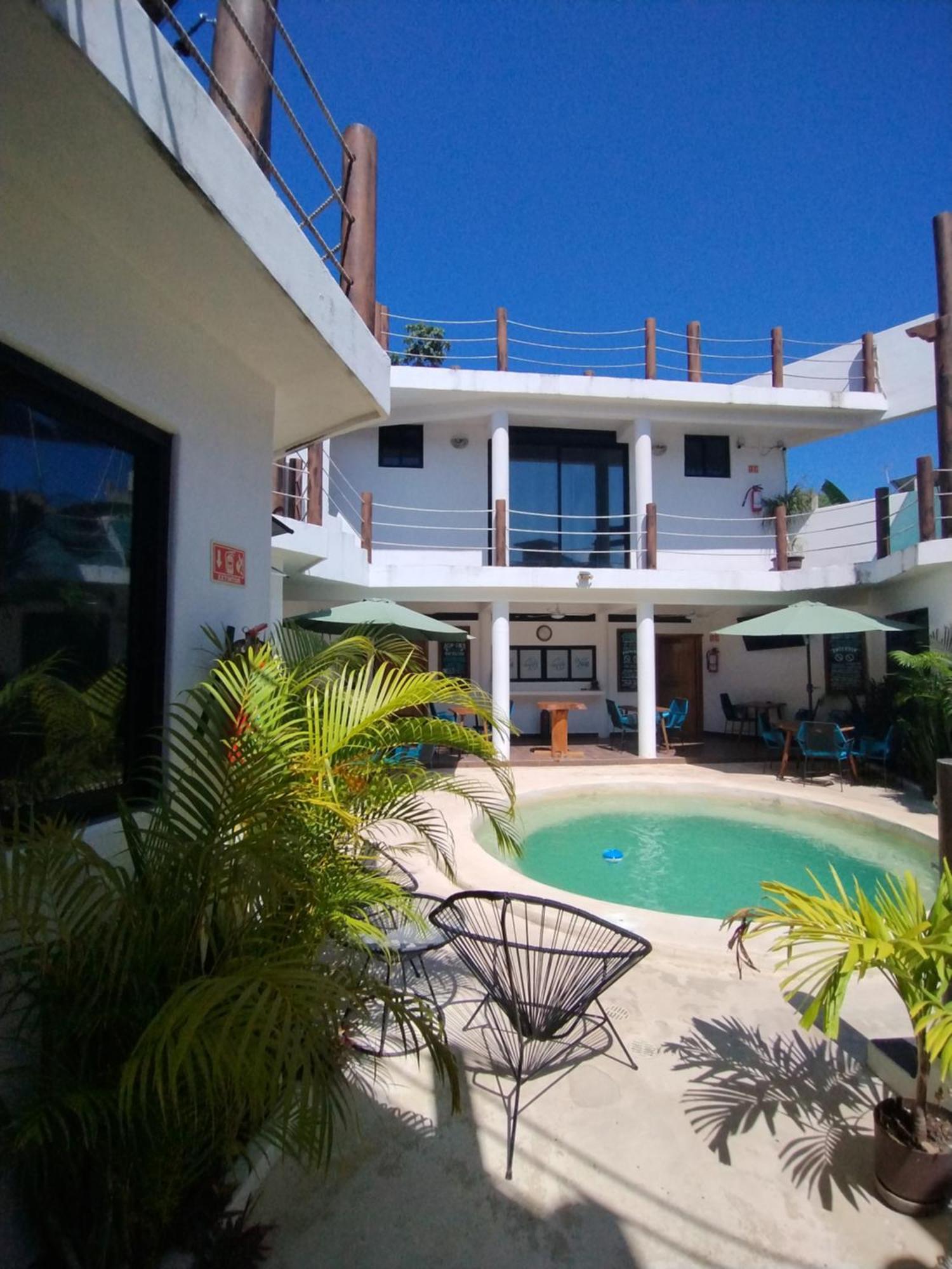 Ade Hotel Bacalar Bagian luar foto