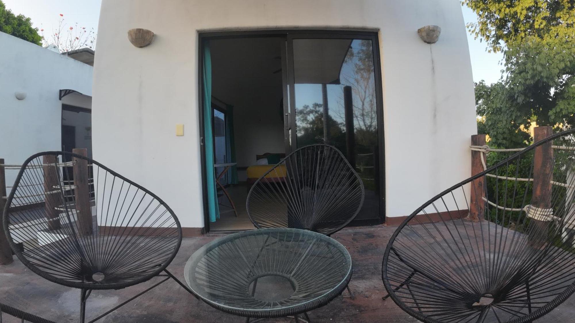 Ade Hotel Bacalar Bagian luar foto